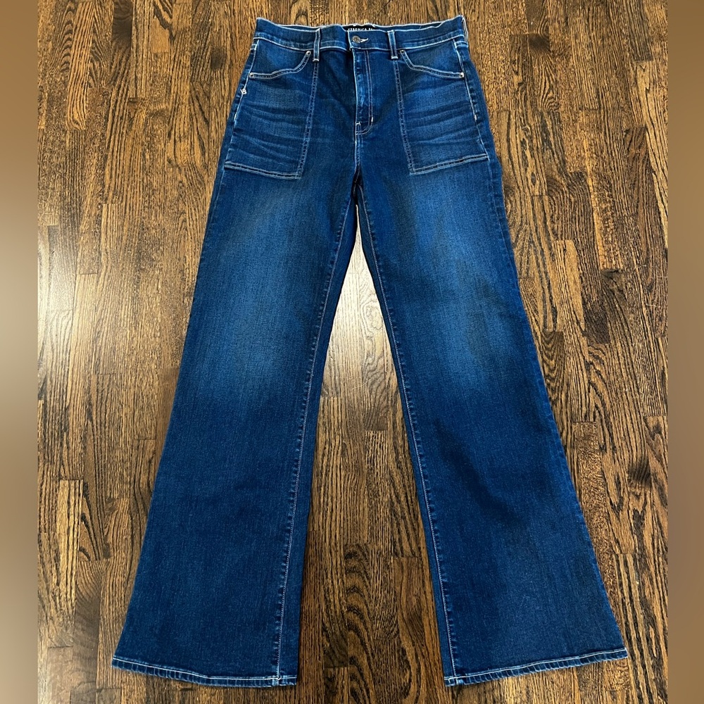 NWOT Veronica Beard Crosbie Wide-Leg Jeans